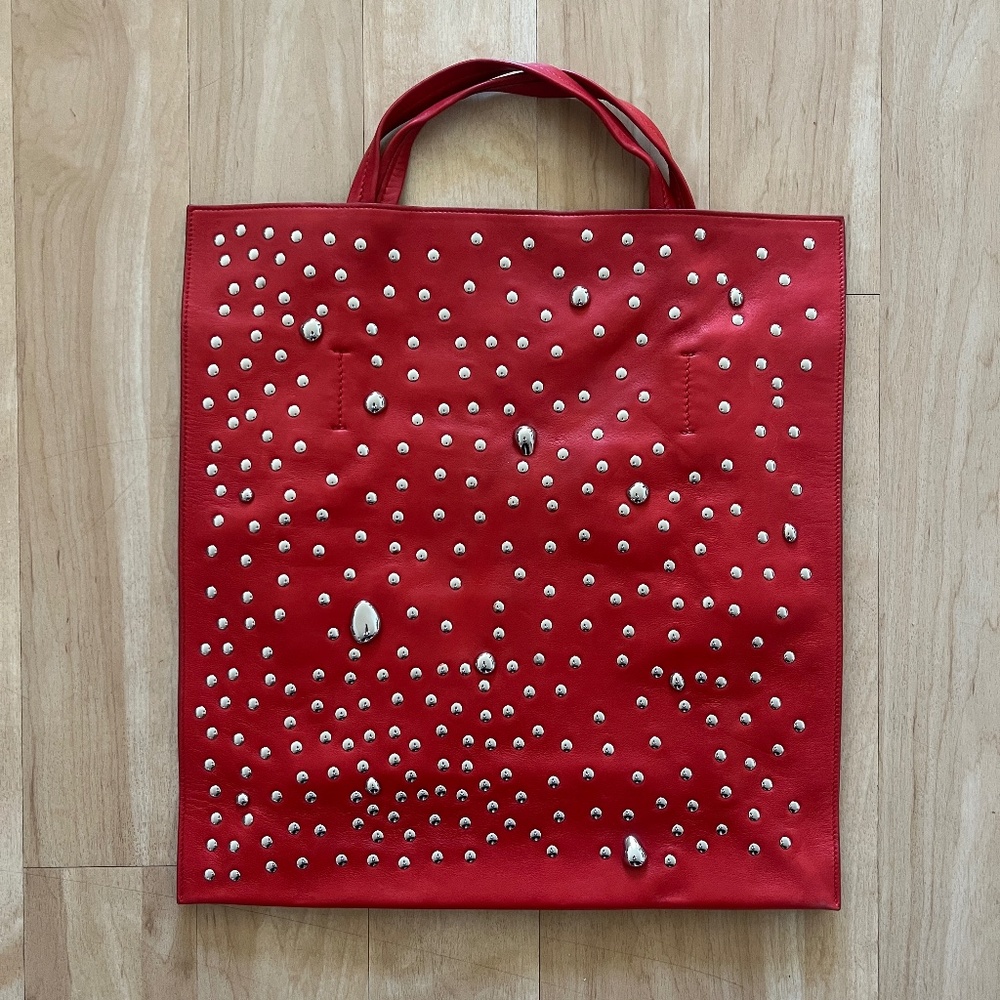 Celine by Phoebe Philo Studded Medium Tote - 2017 Runway